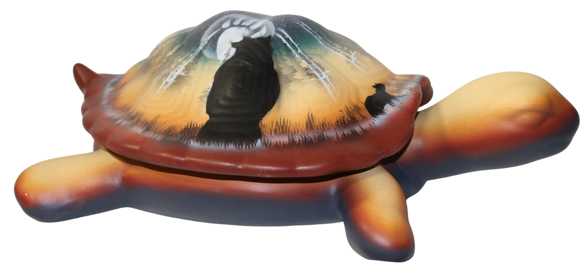 39105 Woodland Shadows - Bear  12 Turtle Box