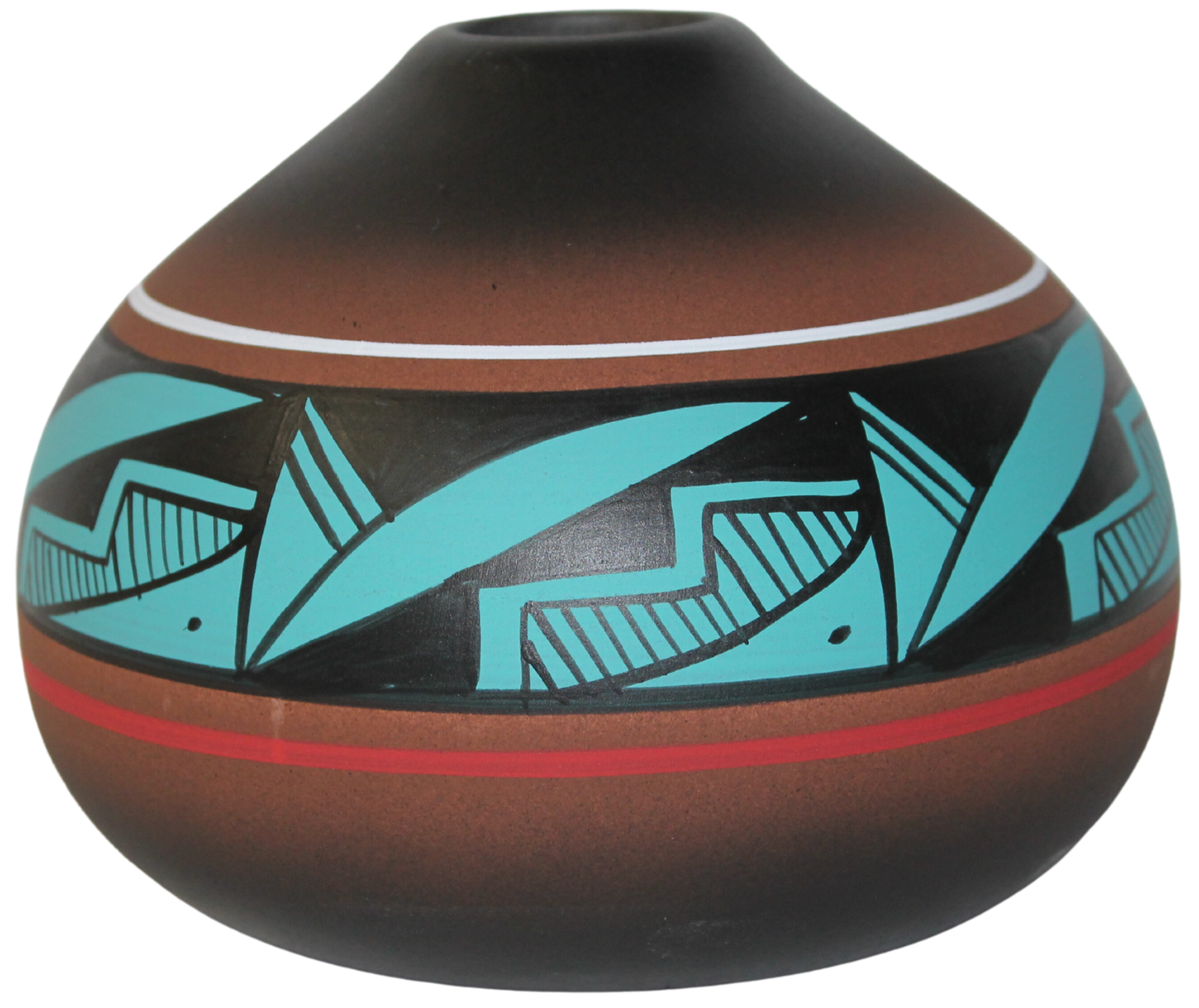 42007 Cindy Blackhorse ACCENTS 5 1/2 x 4 1/2 Seed Bowl