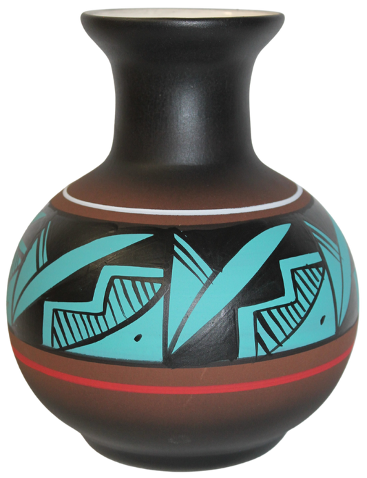 42028 Cindy Blackhorse ACCENTS 5 1/2 x 7 1/2 Ball Vase
