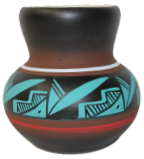 42056 Cindy Blackhorse ACCENTS 4 1/2 x 4 1/2 Vase