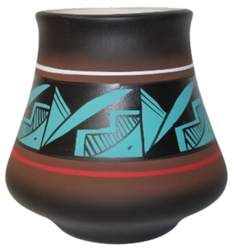 42118 Cindy Blackhorse ACCENTS 8 x 7 1/2 Vase