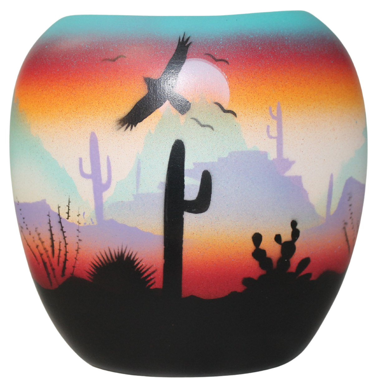43048 Colorful Sonora 6 1/2 Pillow Vase
