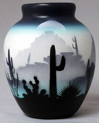 44084 Blue Sonora Desert  4 1/2 x 6 Jar
