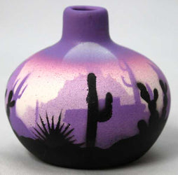 45126 Purple Sonora Desert  Mini Pot