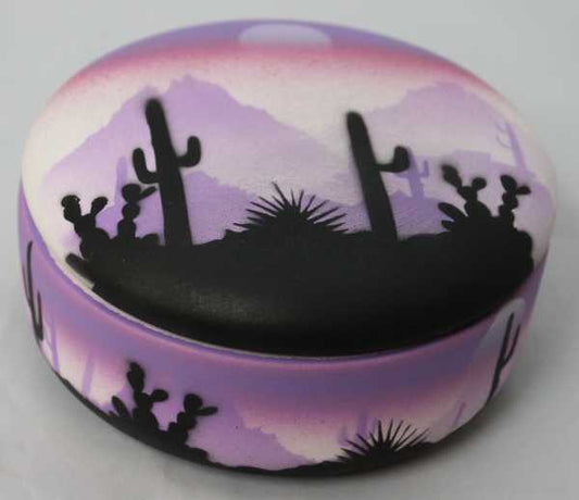 45133 Purple Sonora Desert  2 1/2 x 5 Box w/Lid