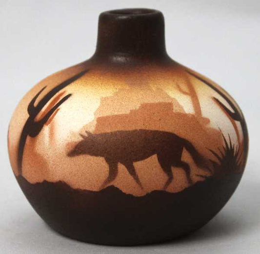 46126 Brown Sonora Desert  Mini Pot