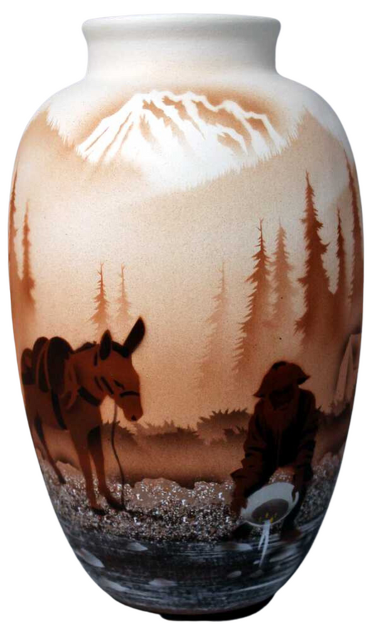49033 Gold Country 6 x 10 Ginger Jar