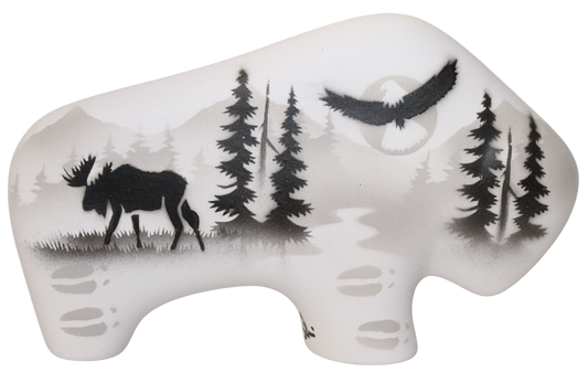 60156 High Country Tracks Moose 6 1/2 Petite Buffalo