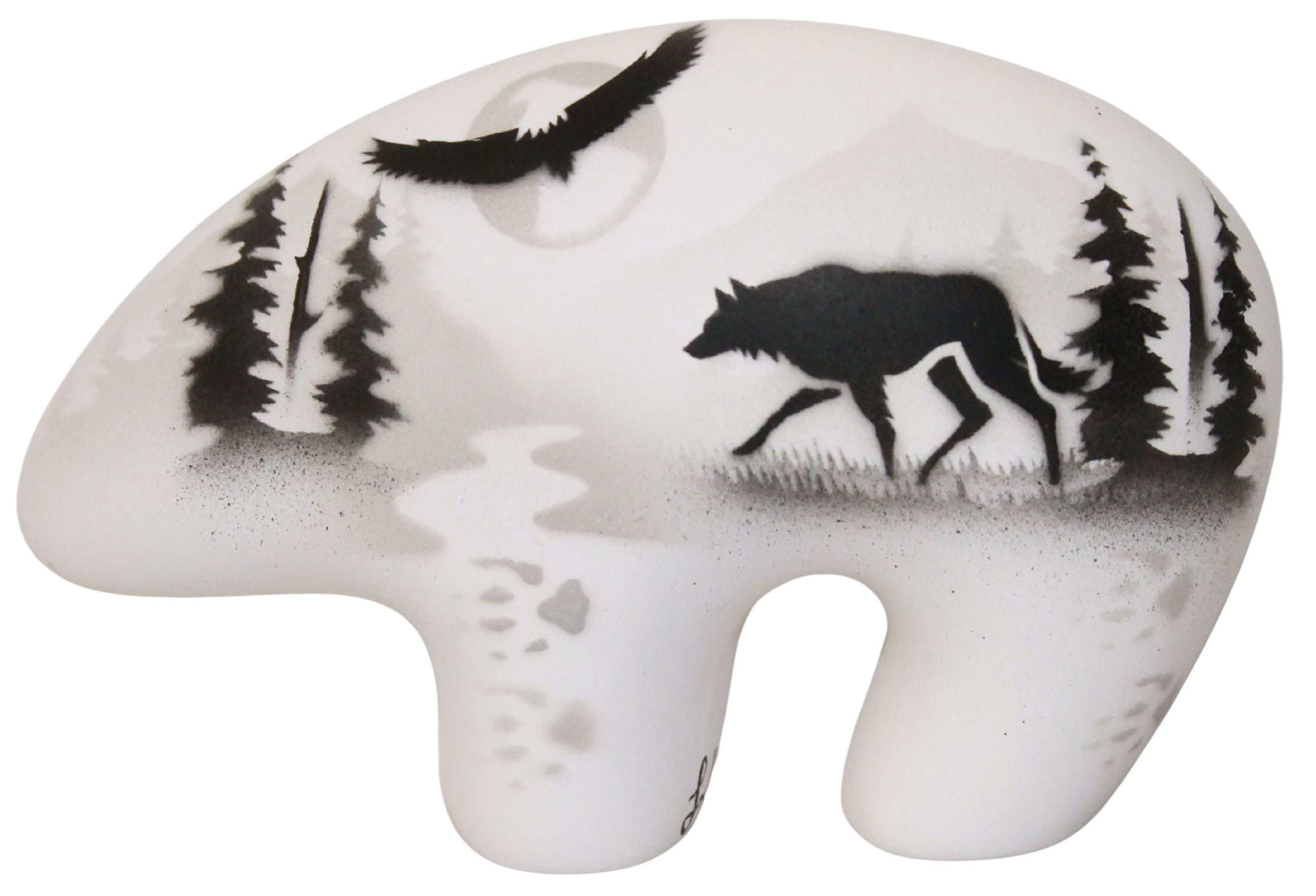 61106 High Country Tracks Wolf 5 1/2 Small Bear
