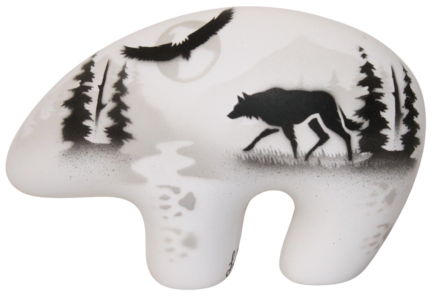 61106 High Country Tracks Wolf 5 1/2 Small Bear