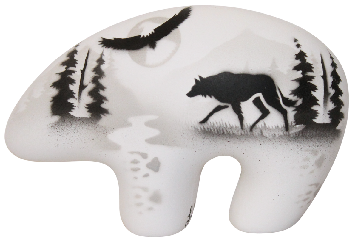 61106 High Country Tracks Wolf 5 1/2 Small Bear