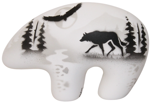 61106 High Country Tracks Wolf 5 1/2 Small Bear