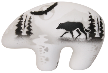 61106 High Country Tracks Wolf 5 1/2 Small Bear
