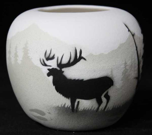 63016 High Country Tracks Elk Mini Pot
