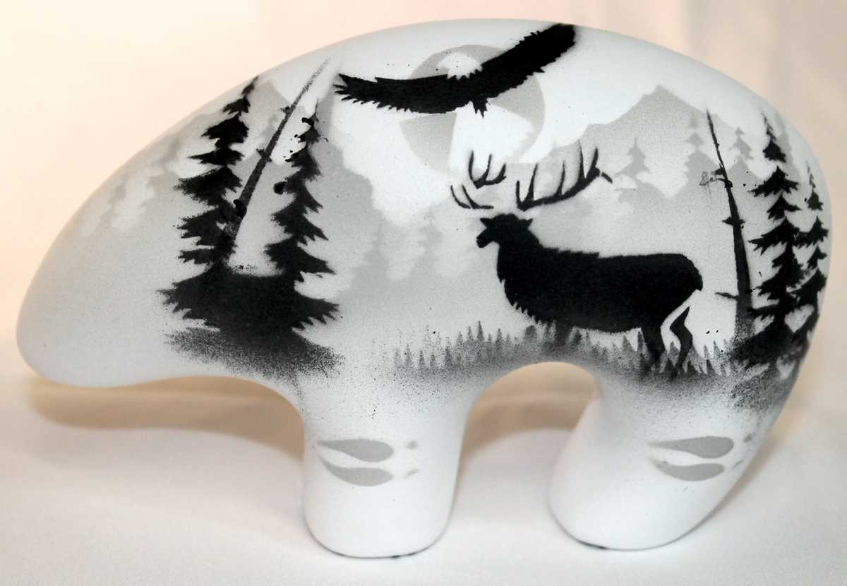 63106 High Country Tracks Elk 5 1/2 Small Bear