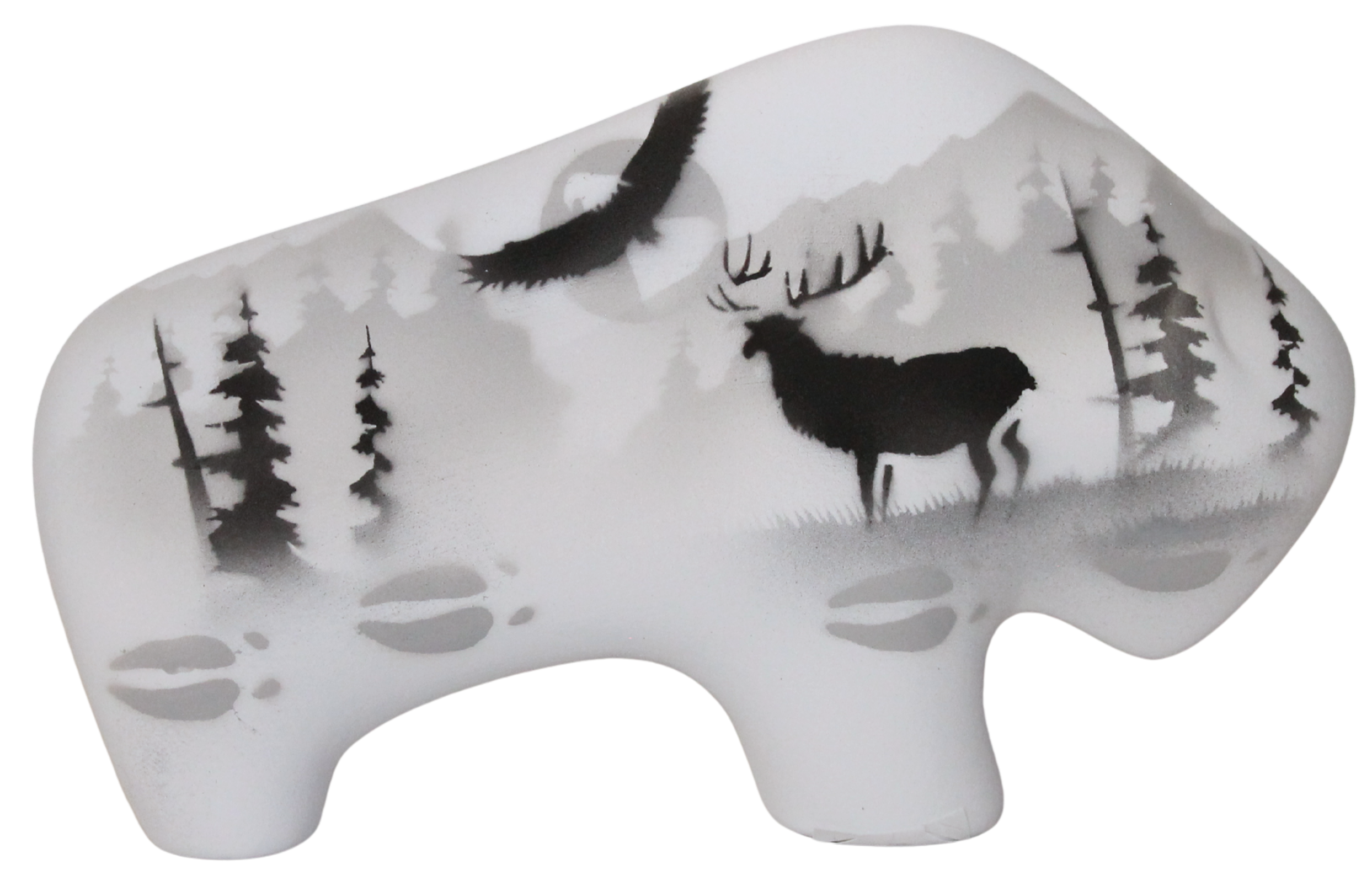 63156 High Country Tracks Elk 6 1/2 Petite Buffalo