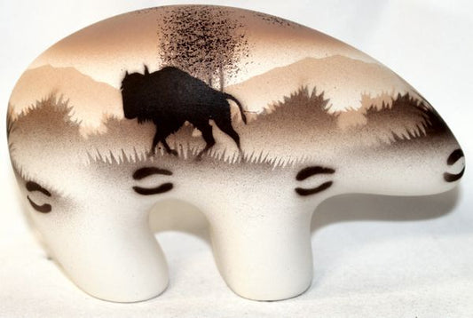 64106 Back Country Tracks Buffalo 5 1/2 Small Bear