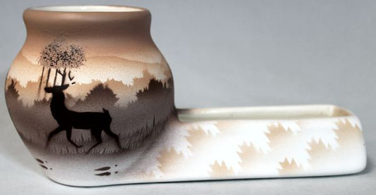 66093 Back Country Tracks Deer 7 1/2 x 3 1/2 Desk Caddy