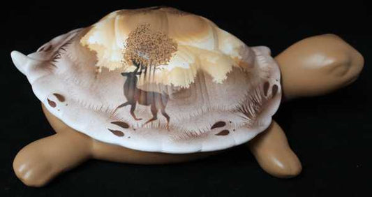 66105 Back Country Tracks Deer 12 Turtle Box