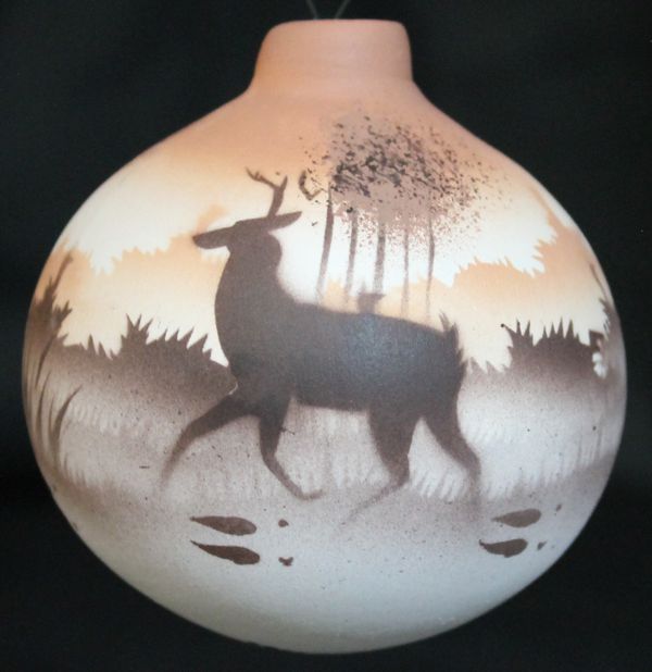 66151 Back Country Tracks Deer Ornament