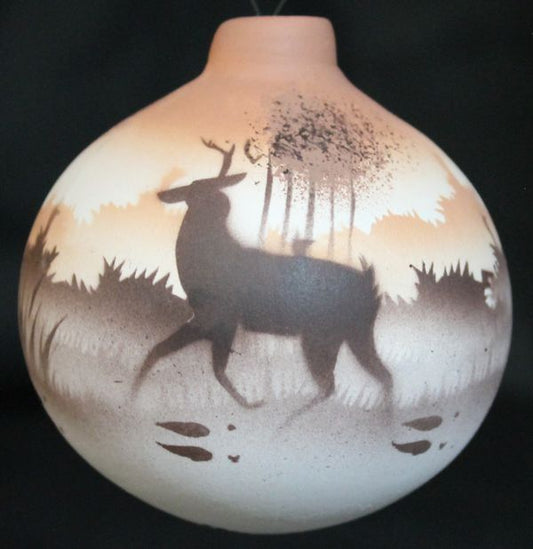 66151 Back Country Tracks Deer Ornament