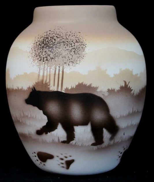 67084 Back Country Tracks Bear 4 1/2 x 6 Jar