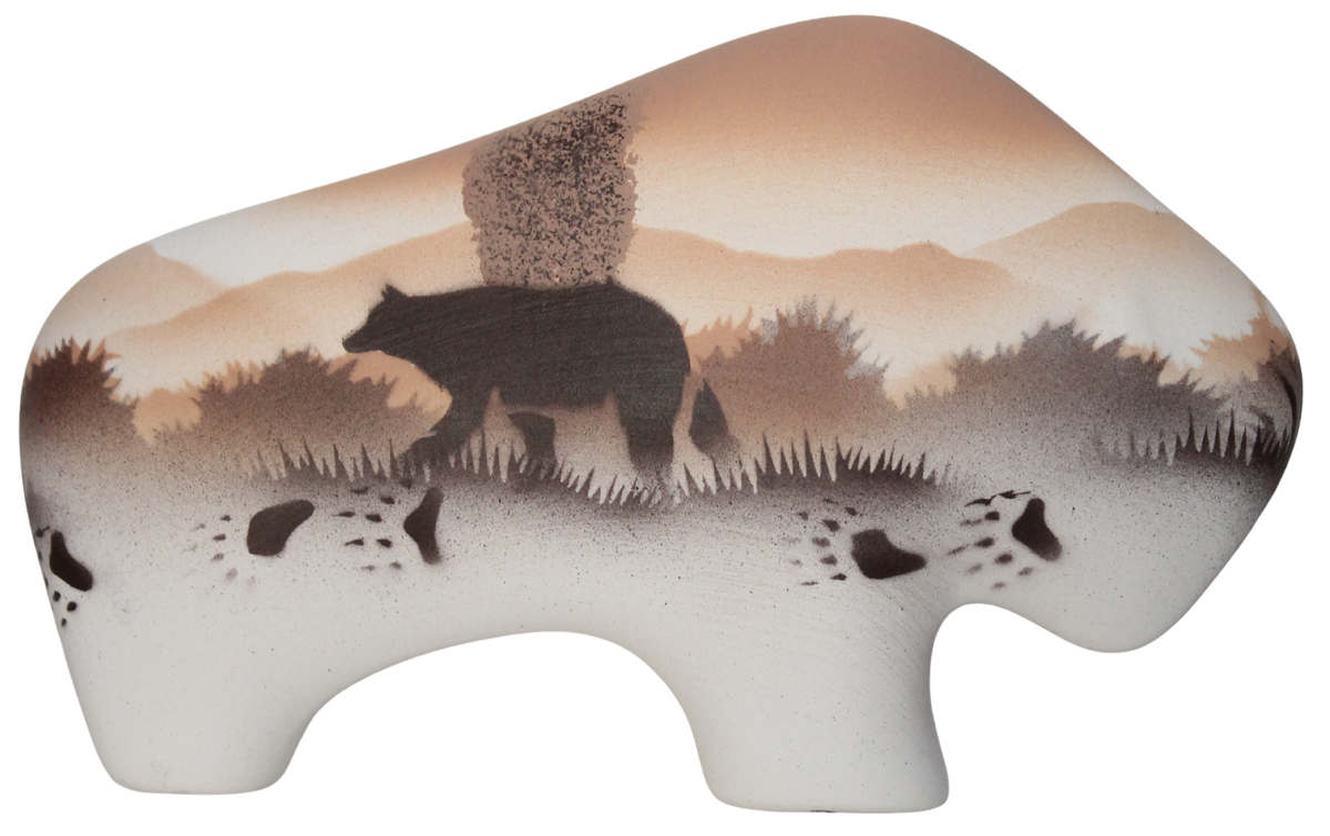 67156 Back Country Tracks Bear  6 1/2 Petite Buffalo