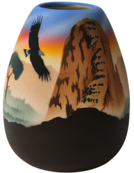 AL015 Angels Landing 4 x 5 1/2 Vase