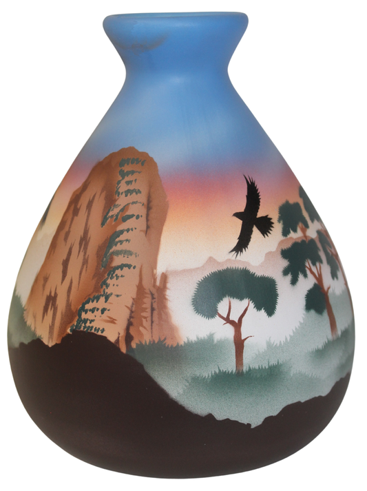 AL029 Angels Landing 6 x 8 Vase