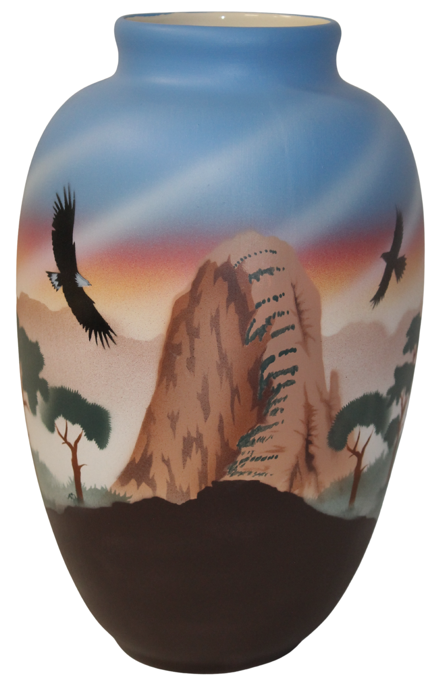 AL033 Angels Landing 6 x 10 Ginger Jar