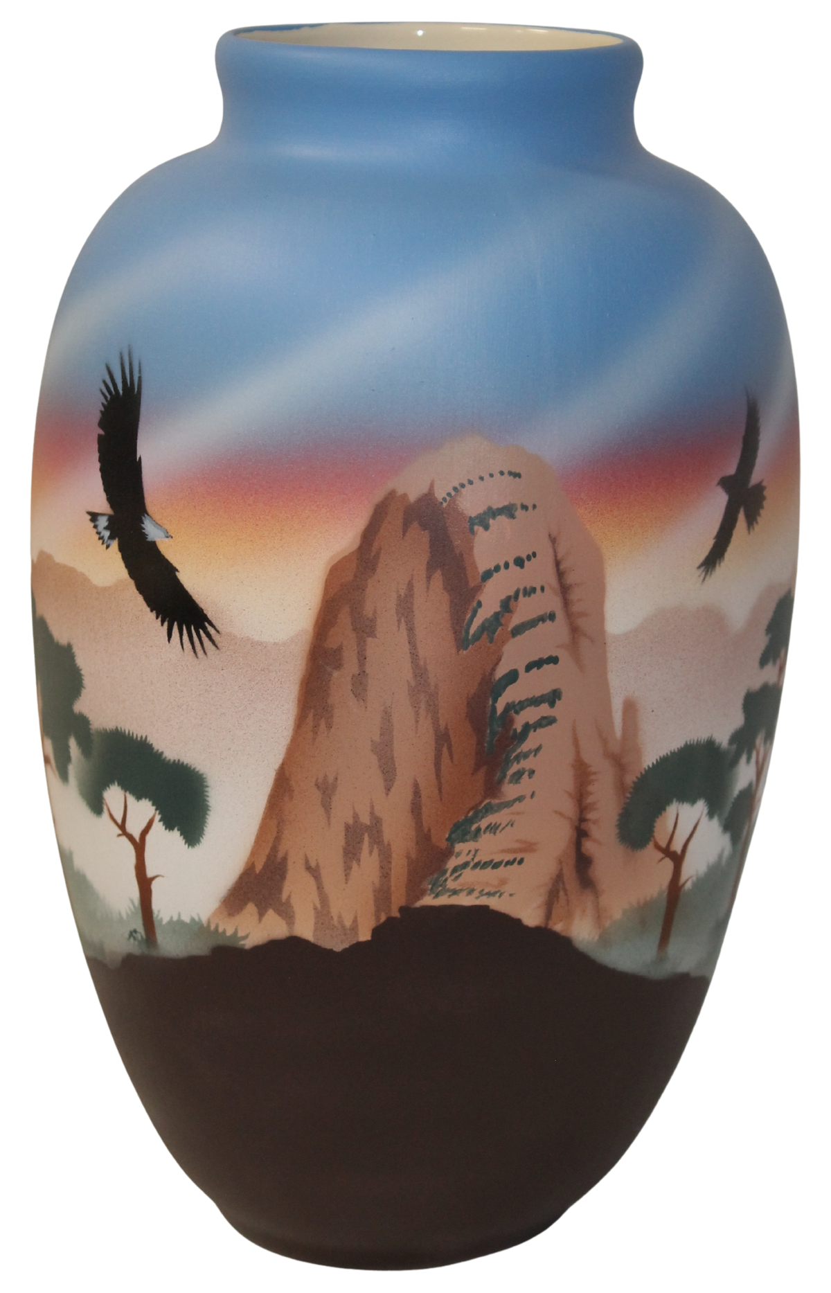 AL033 Angels Landing 6 x 10 Ginger Jar