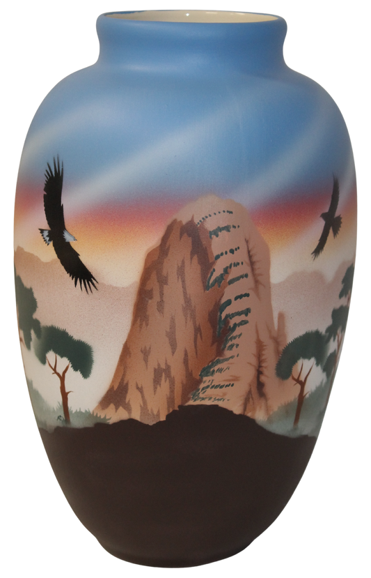 AL033 Angels Landing 6 x 10 Ginger Jar