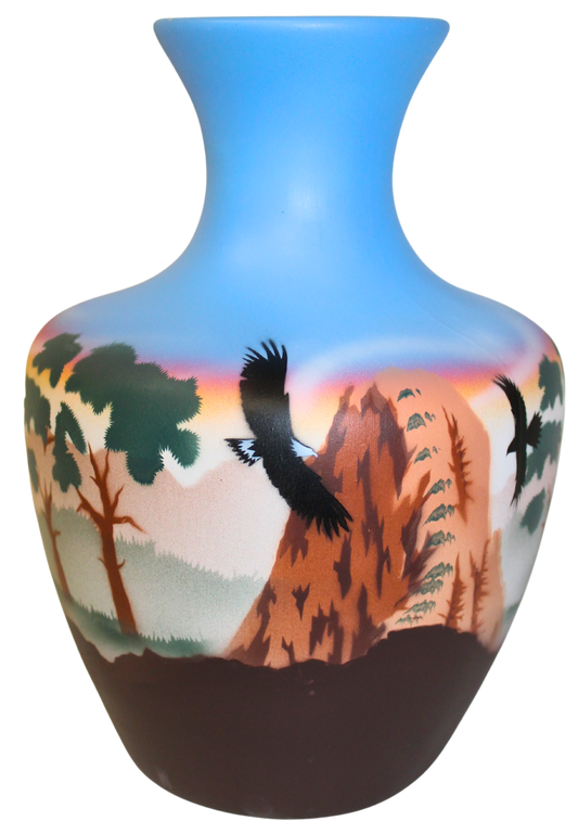 AL043 Angels Landing 6 1/2 x 9 1/2 Vase