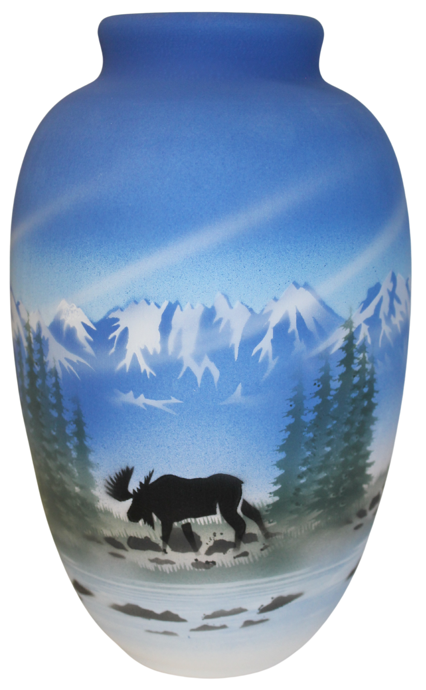 AR033 Alaska Range 6 x 10 Ginger Jar