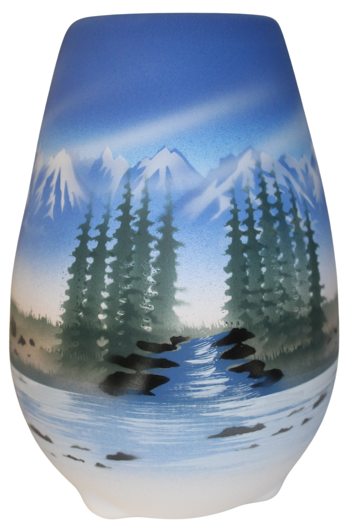 AR091 Alaska Range 6 x 8 1/2 Vase