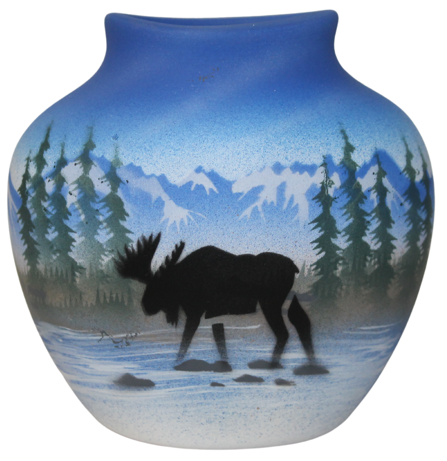 AR141 Alaska Range 3 x 3 Pillow Vase