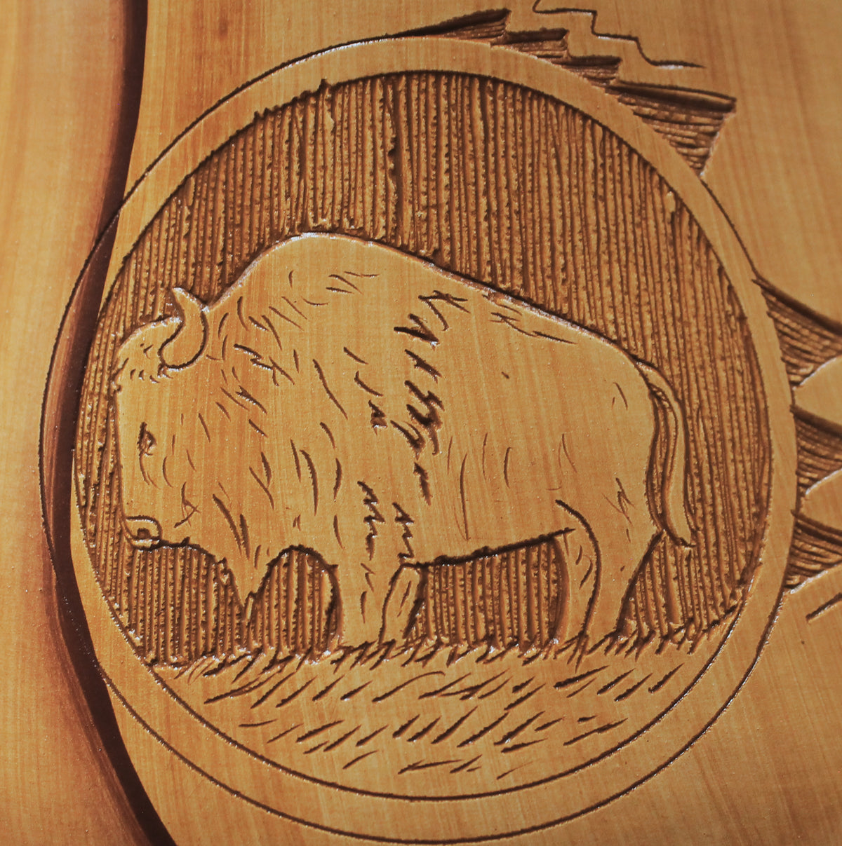 Dwayne Blackhorse Wood Look Pottery - PP I