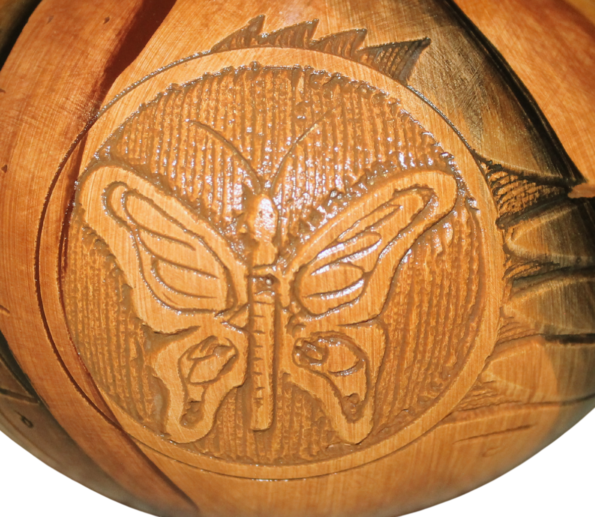 Dwayne Blackhorse Wood Look Pottery - PP F