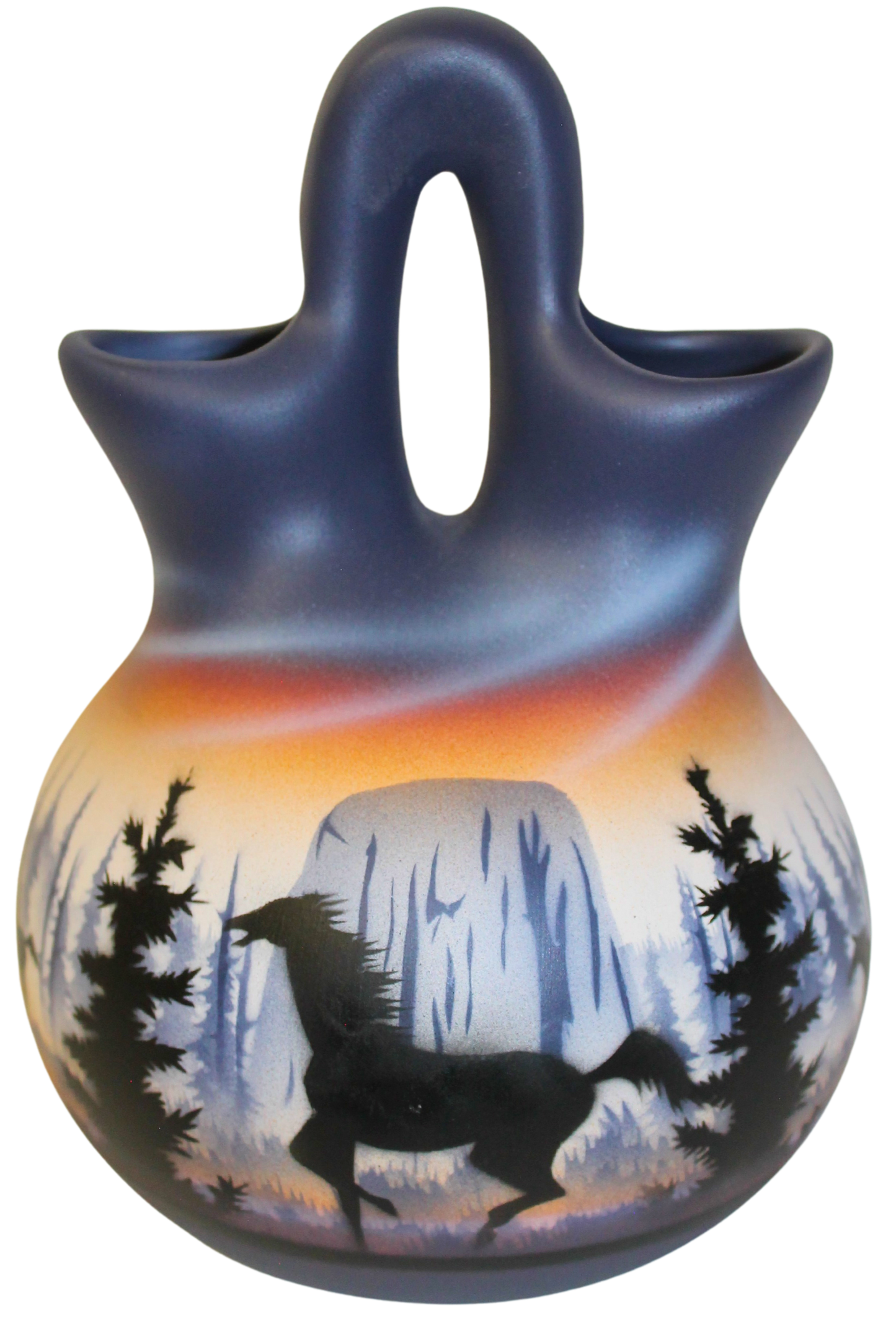 DTL7 Devils Tower 5 1/2 x 8 Wedding Vase