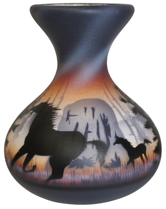 DTS7 Devils Tower  3 x 5 1/4 Wedding Vase