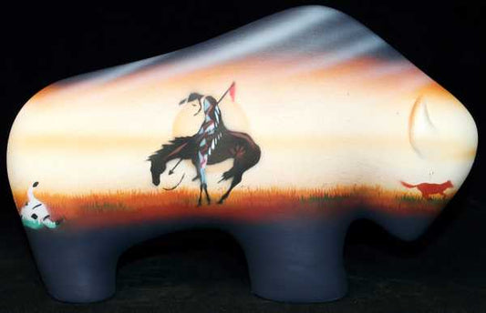 ETMB End of the Trail 9 Medium Buffalo