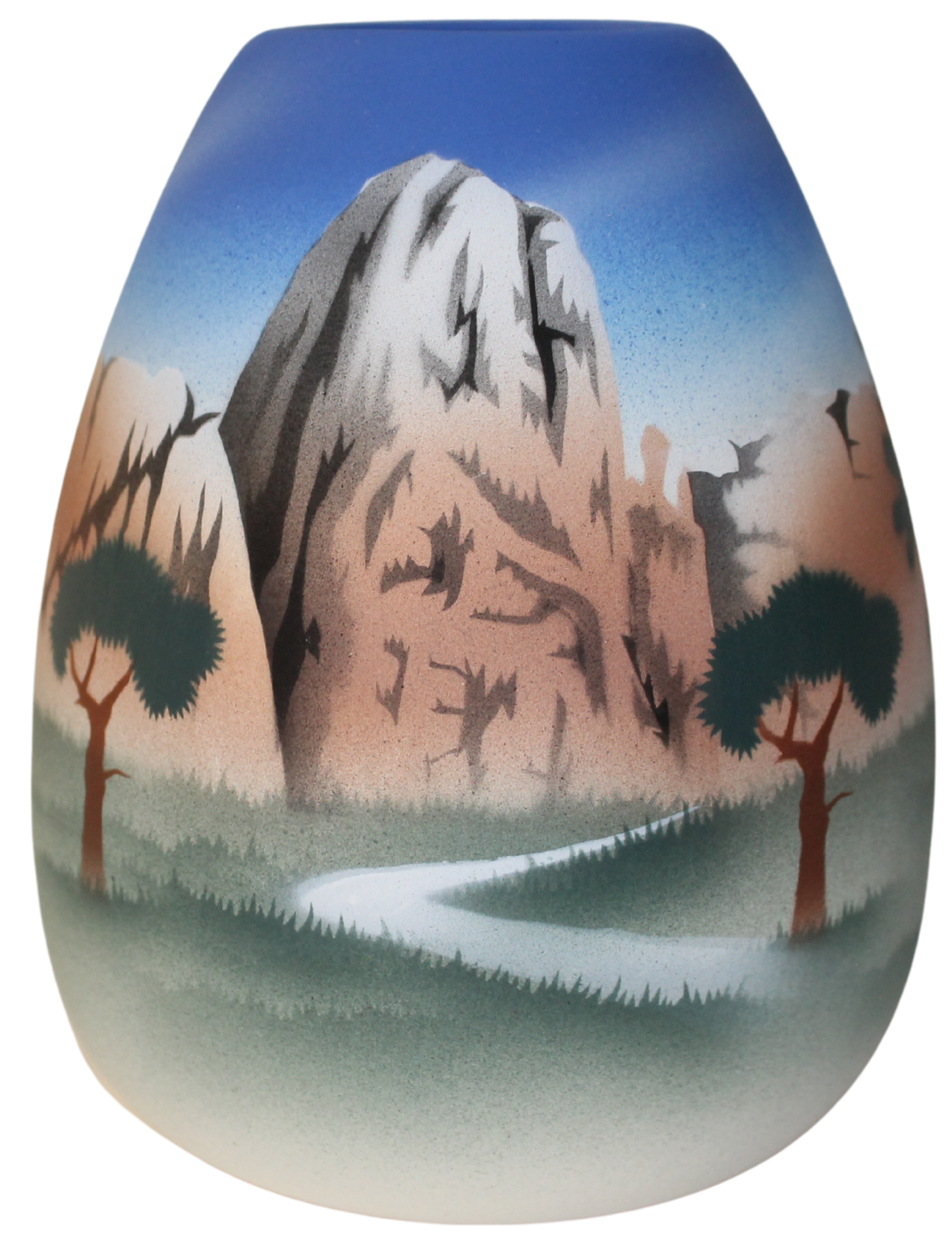 GWT015 Great White Throne 4 x 5 1/2 Vase