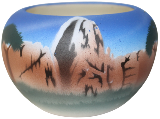 GWT017 Great White Throne 4 x 2 3/4 Mini Bowl