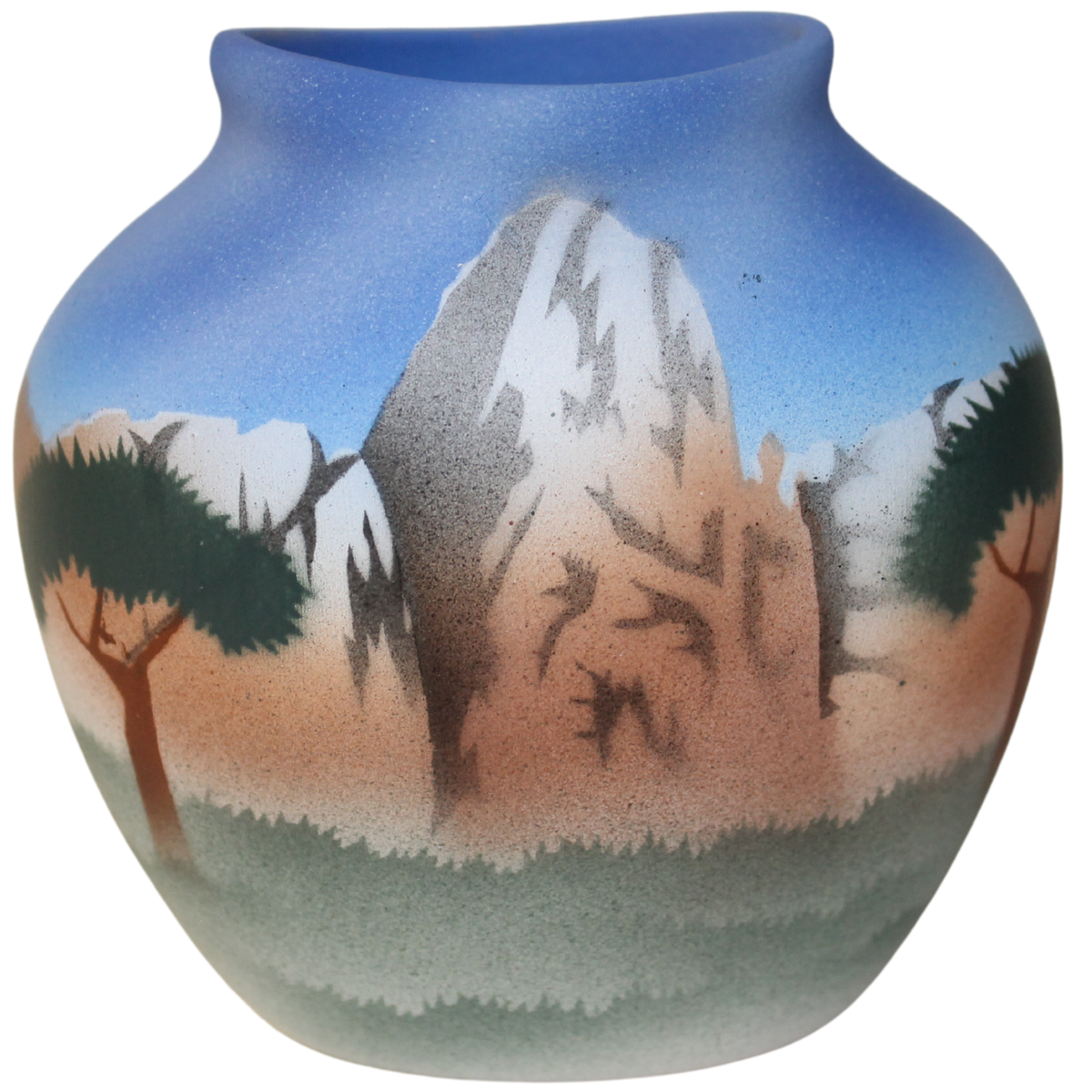 GWT141 Great White Throne 3 x 3 Pillow Vase