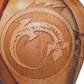 Dwayne Blackhorse Wood Look Pottery - PP D