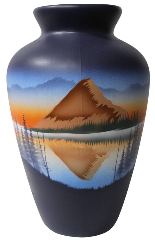 HLC4 Hidden Lake 8 x 12 1/2 Vase