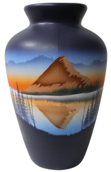 HLC4 Hidden Lake 8 x 12 1/2 Vase