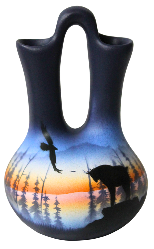 HLM7 Hidden Lake 4 1/2 x 7 Wedding Vase