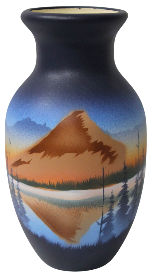 HLS1 Hidden Lake 3 1/2 x 6 Bud Vase