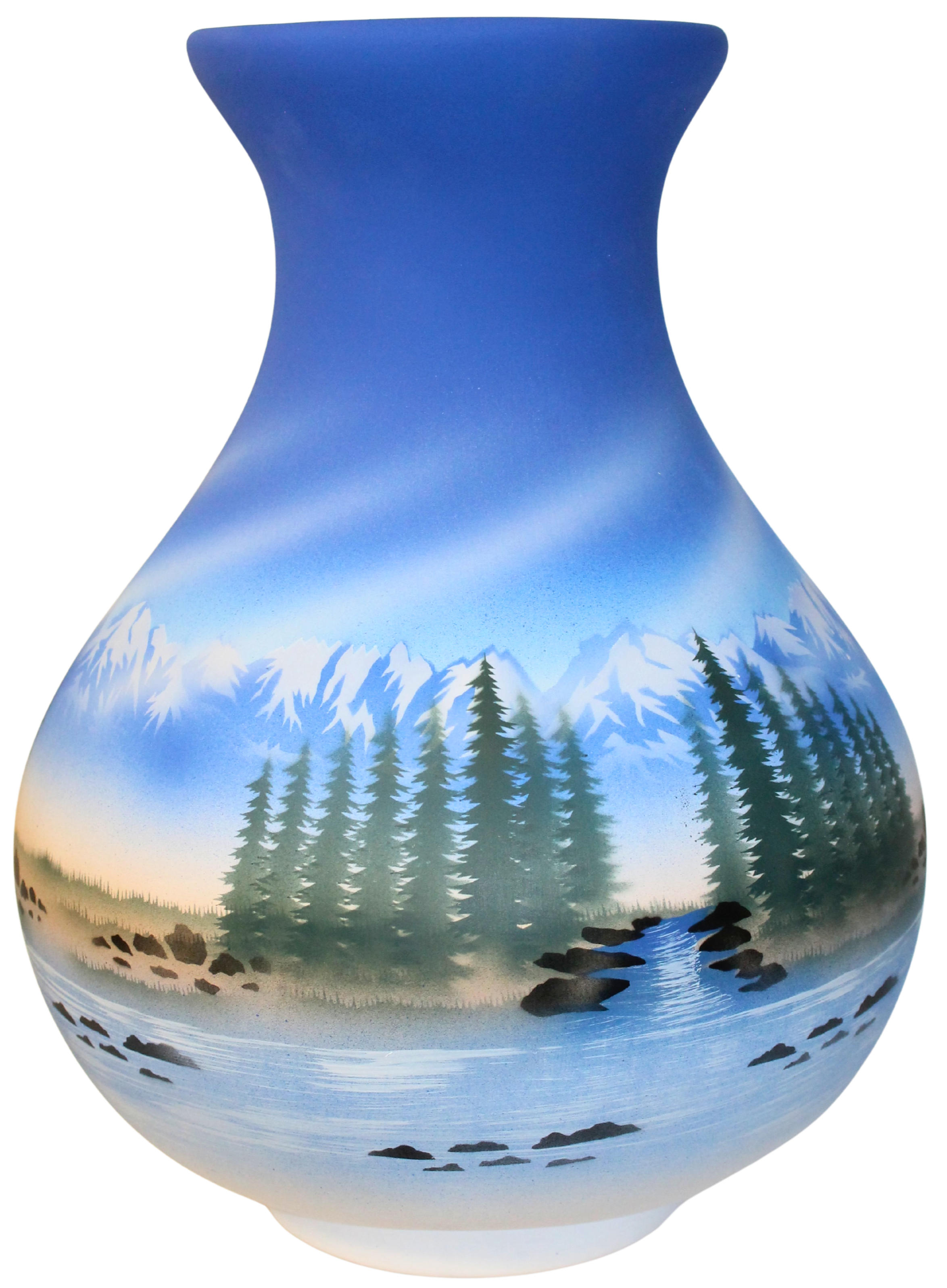 HR136 High Rockies 10 1/2 x 14 1/2 Vase
